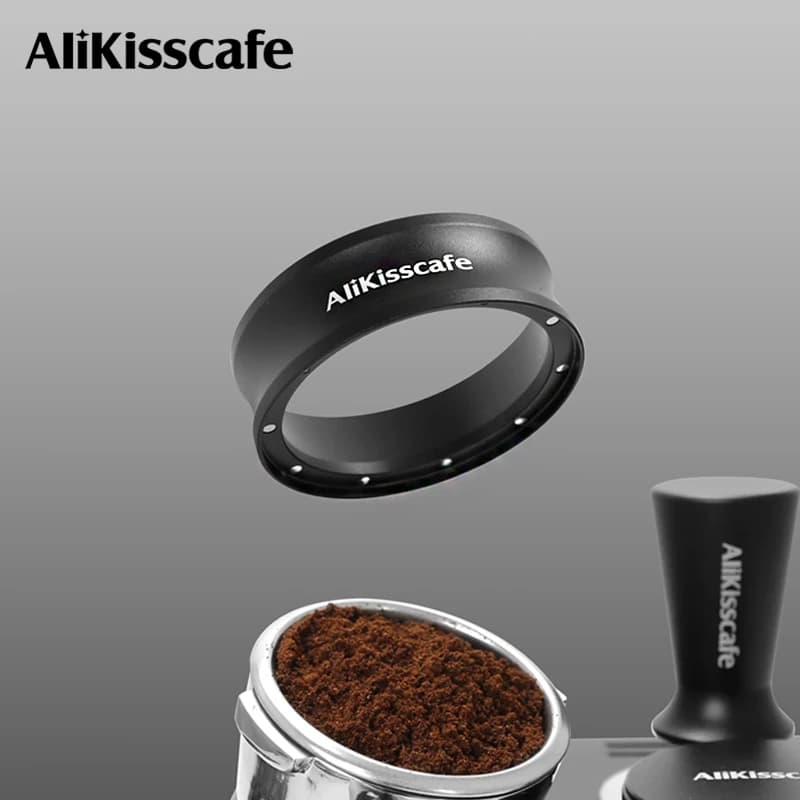 AliKisscafe – anneau de dosage de café, entonnoir magnétique 51MM 54MM 58MM pour Delonghi Breville Portafilter, accessoire expresso, outils Barista